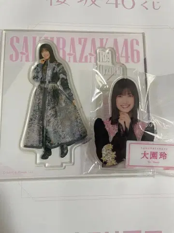 사쿠라자카46 오오조노 레이 아크릴 스탠드, 캔뱃지