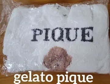 gelato pique 화이트 프리 Size 룸웨어 원피스