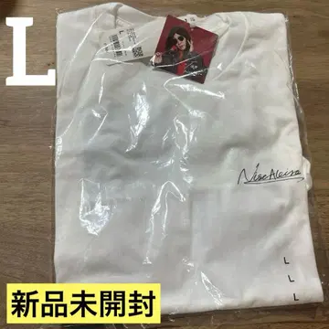 새상품 니세아키 유니클로 L 사이즈 T셔츠 UT 화이트 호시노 겐