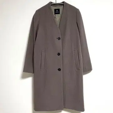 nano universe 노카라 롱 코트 그레이지