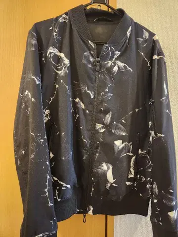 semantic design 꽃무늬 블루종