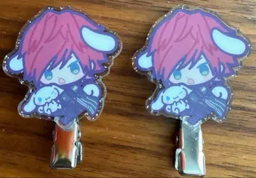 로렌 니지산지 산리오 콜라보 헤어 클립