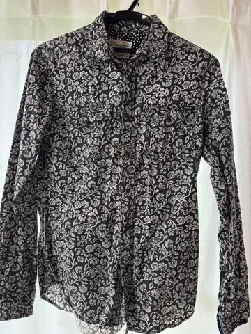 REPLAY 꽃무늬 긴팔 셔츠