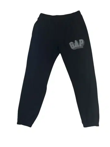GAP 블랙 스웨트 팬츠 M