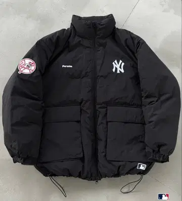 뉴욕 양키스 블랙 다운 자켓