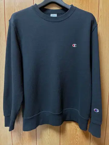 챔피온 남성용 맨투맨 트레이닝복 M 사이즈 네이비