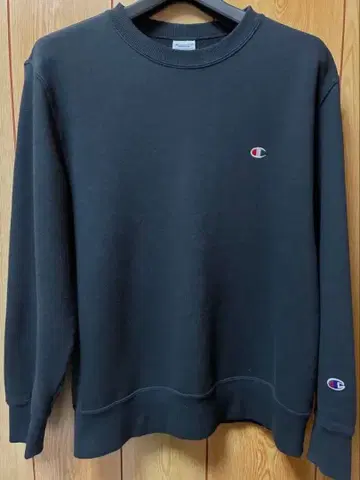 챔피온 남성용 맨투맨 트레이닝복 M 사이즈 네이비