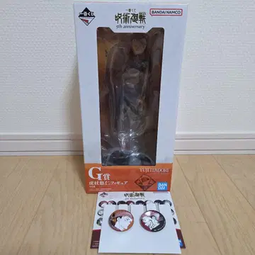제일복권 주술회전 이타도리 유우지 피규어 캔뱃지