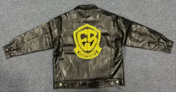 WEST WEAR 'EASTSIDAZ' 가죽 자켓 블랙 XXL