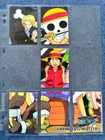 ONE PIECE 원피스 카드다스 마스터즈 Series 1 퍼즐 카드