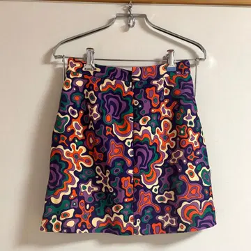 G.V.G.V. 올 패턴 사이키 타이트 미니 스커트