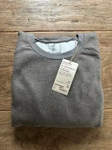 부드러운 플리스 룸웨어 세트 남성용 M