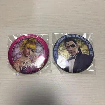 용과 같이 마지마 고로 HISTORY 캔뱃지