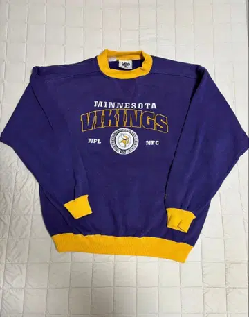 Lee Sport 미네소타 바이킹스 스웨트 셔츠