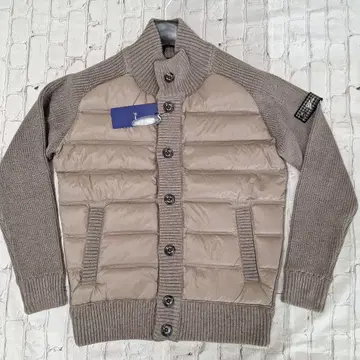 G-STAGE 베이지 브라운 다운 자켓 가디건 스타일 다운 90%