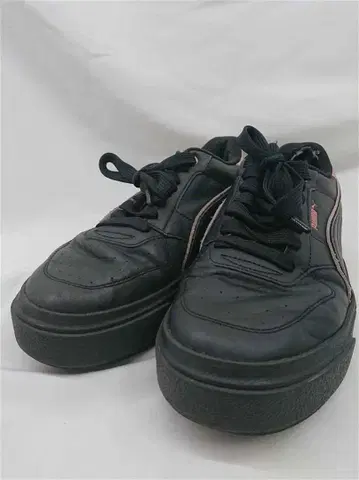 푸마 칼리 웨지 블랙 계열 핑크 계열 25cm 여성용 스니커즈