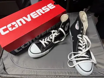 CONVERSE CANVAS ALL STAR HI 블랙 27.0
