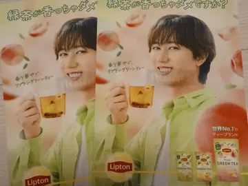 Lipton 아베 료헤이 클리어 파일 2장 세트
