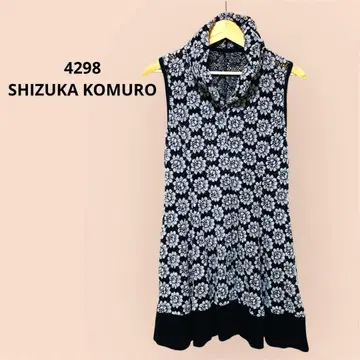 4298 SHIZUKA KOMURO 원피스 가디건 꽃무늬 전체 레이스