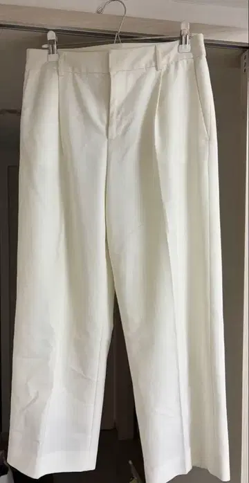 ANAYI 화이트 팬츠 사이즈 38