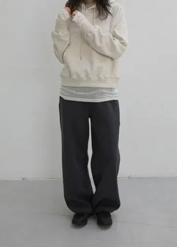 OHOTORO Nap 조거 팬츠 차콜 S