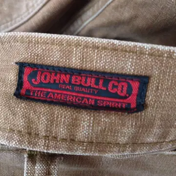 JOHN BULL CO. 베이지 스트레이트 팬츠