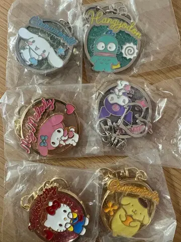 반짝반짝 투명 메탈 참 컴프 세트