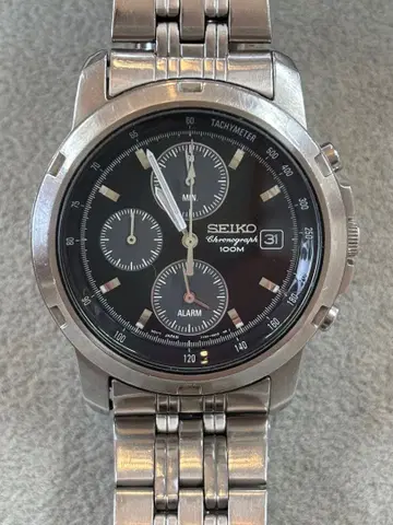 세이코 7T62-0AP0 크로노그래프 쿼츠 손목시계