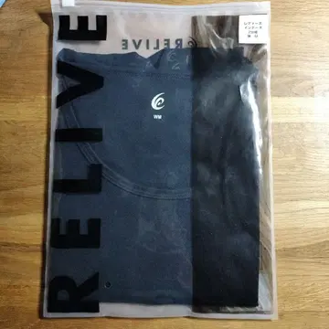 리라이브 이너 여성용 2분 소매 M