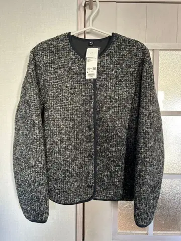 유니클로 보아 플리스 크루넥 가디건 L 사이즈