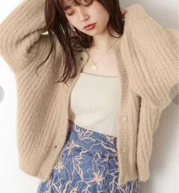 natural couture 내추럴 꾸뛰르 니트 가디건