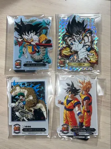 시크릿 드래곤볼 40주년 제일복권 F상 외 3종