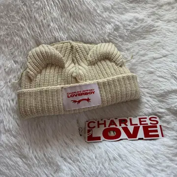 LOVERBOY 러버 보이 고양이 귀 니트 모자