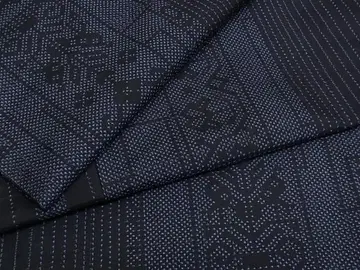 기모노 유 본바 오시마 명주 7말 사라사 꽃길 순수 실크 sa103