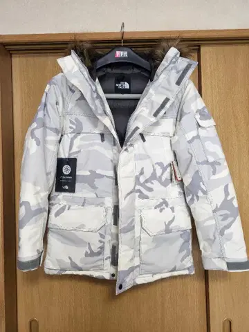 THE NORTH FACE 맥마드 후드티 화이트 카모