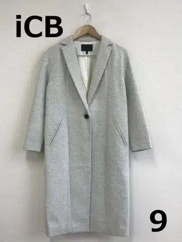 최종 H1031D15 [ iCB ] 양모 혼방 체스터 코트