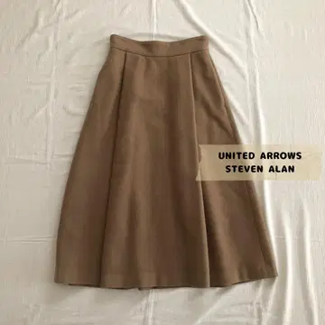StevenAlan 스티븐 앨런 울 롱 스커트