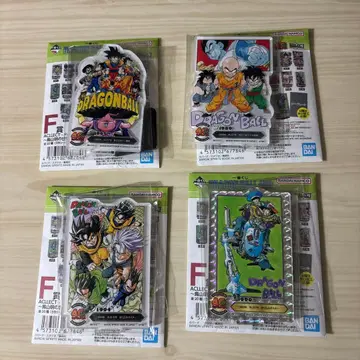 드래곤볼 아크릴 스탠드 4개 세트