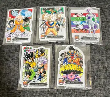 드래곤볼 40주년 제일복권 F상 4종