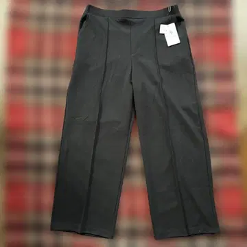 TAKUMIBA 블랙 슬랙스 허리밴딩 택 포함 새상품