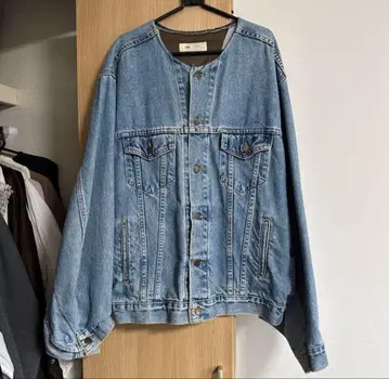 77circa 재구축 데님 자켓 G 나나나서카