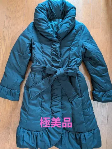 [컨디션 최상] 아사부 프로파돌 프릴 달린 다운 자켓 블랙