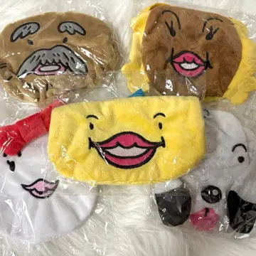 오뎅군 파우치 & 복조리 컬렉션 5점 세트