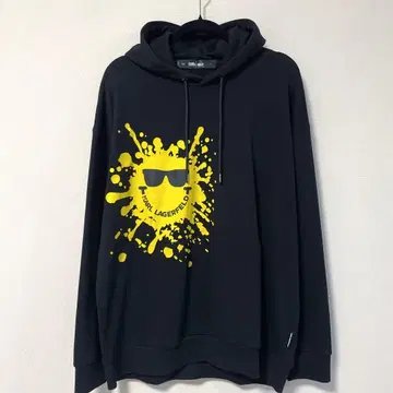 칼 라거펠트 후드티 블랙 XL