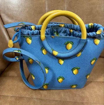 캐스키드슨 CathKidston 레몬 패턴 2way 숄더백