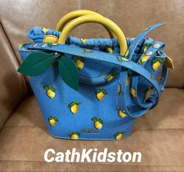 캐스키드슨 CathKidston 레몬 패턴 2way 숄더백