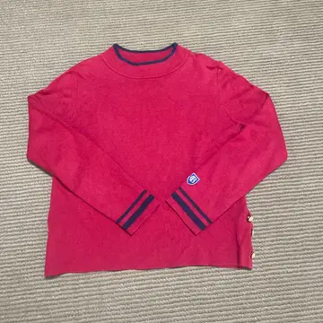 BLUE LABEL CRESTBRIDGE 빨간색 긴팔 니트 38