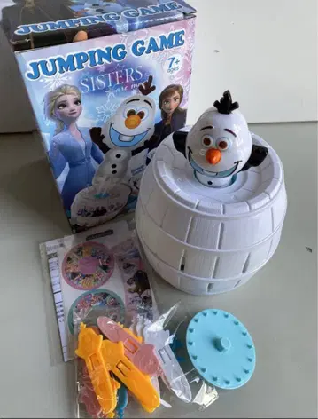 점핑 게임 안나와 눈의 여왕 올라프 점핑 게이크