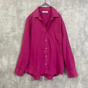 Mila Owen 미라 오웬 프렌치 린넨 셔츠 린넨 100% M