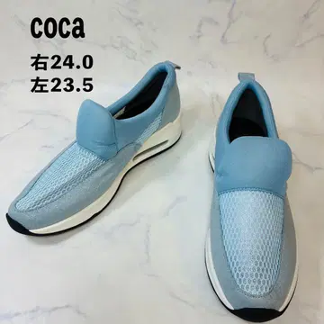 코카 COCA 고기능 인솔 메쉬 에어 밑창 스니커즈 라이트 블루
